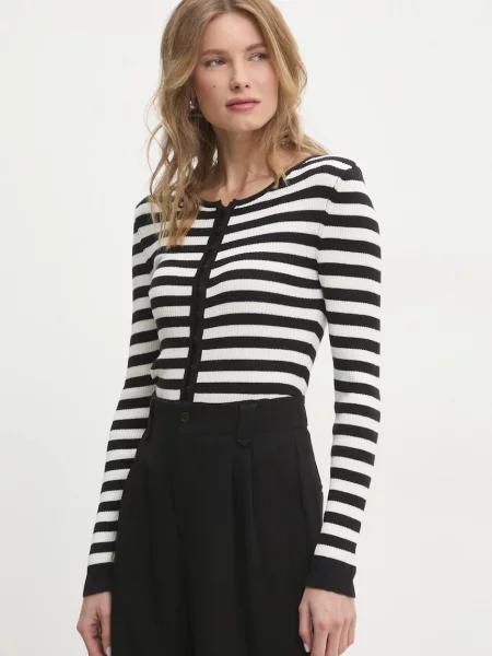 Жилетка Answear Lab от лека материя черно