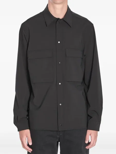 Cămașă Moncler lungă negru