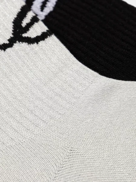 Шкарпетки Karl Lagerfeld SIGNATURE LUREX чорний