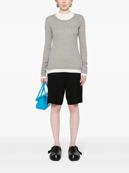 Žebrované tričko Jil Sander