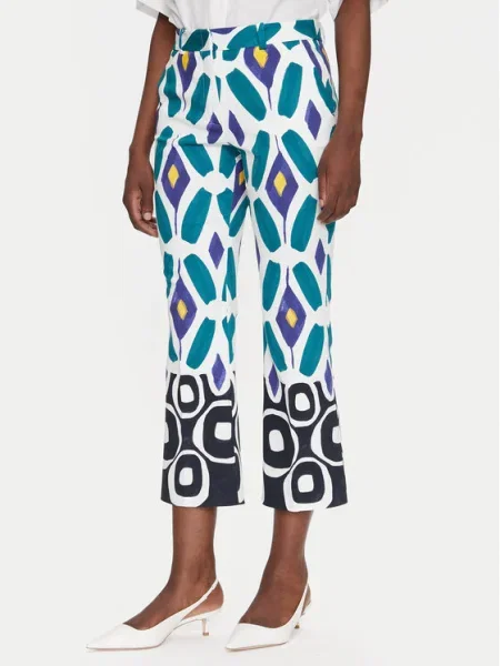 Luisa Spagnoli Pantaloni din Asterisco albastru