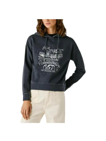 Geacă de blugi Pepe Jeans gri