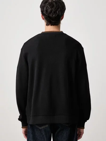Fred Perry kardigan czarny