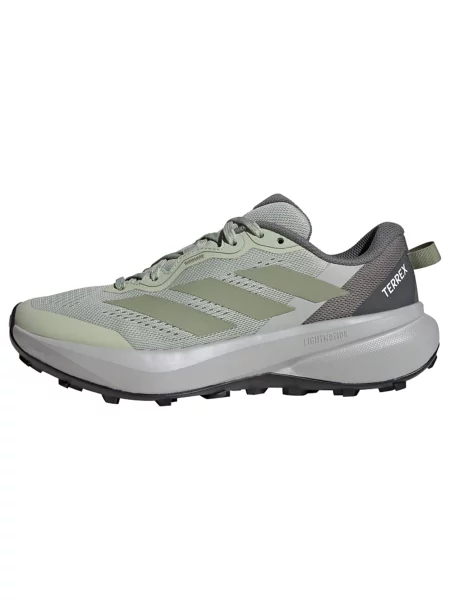ADIDAS TERREX Běžecká obuv Tracefinder Plus / čedičová / zelená šedá