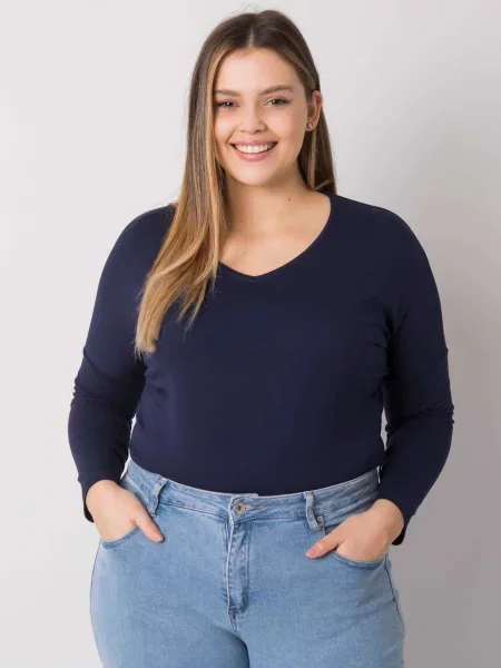 Bluză Fashionhunters albastru