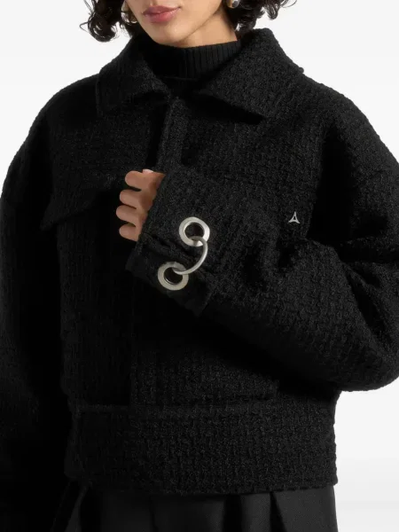 Geacă Manière De Voir din tweed negru