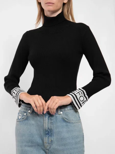 Водолазка Just Before чорний