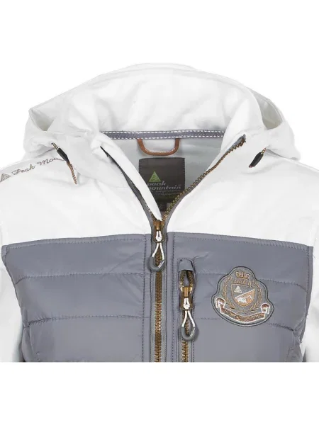 Geacă Peak Mountain softshell alb