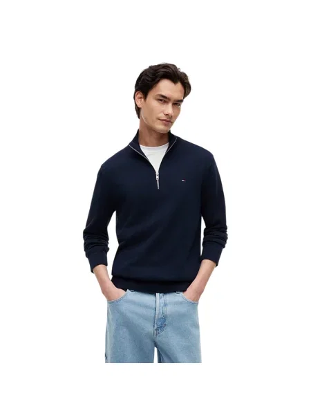 Sweter Tommy Jeans niebieski