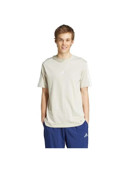 Csíkos ingruha Adidas bézs