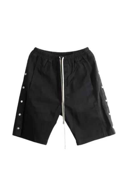 Pantaloni scurți Rick Owens Drkshdw cu cordon negru