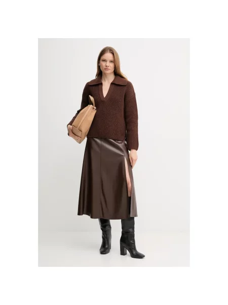 Sweter Barbour brązowy