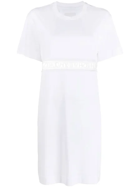 Rochie Givenchy cu broderie de costum alb