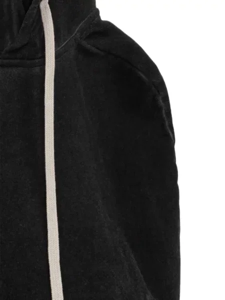 Σκούφος Rick Owens Drkshdw με κουκούλα με κορδόνι μαύρο