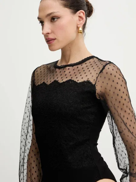 Однотонна блуза Morgan чорна