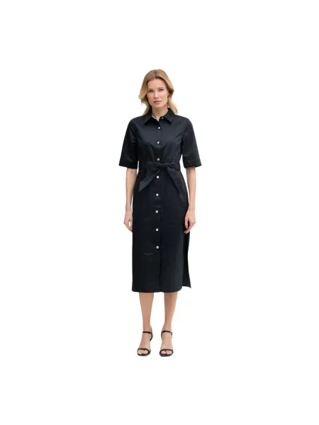 Barbour Sukienka koszulowa Sloane Granatowy niebieska