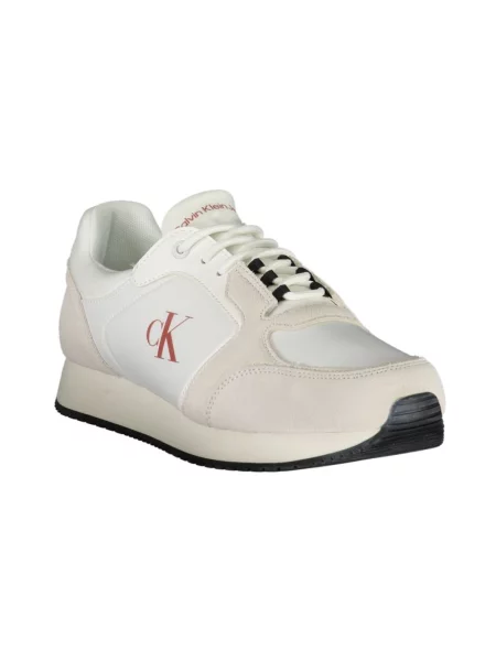 Calvin Klein Jeans Sneakersy Retro Sock Runner Mg biały