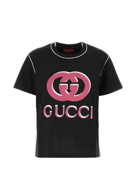 Tricou Gucci cu autograf negru