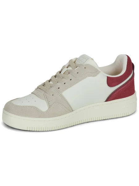 Sneakerși Tommy Jeans alb