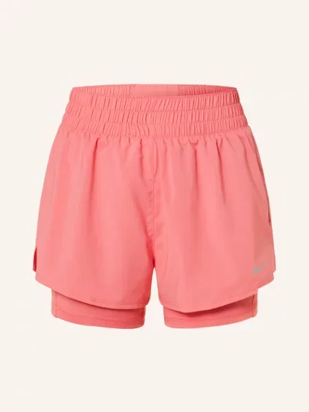 Nike Szorty Treningowe 2 W 1 Dri-Fit One pink różowe