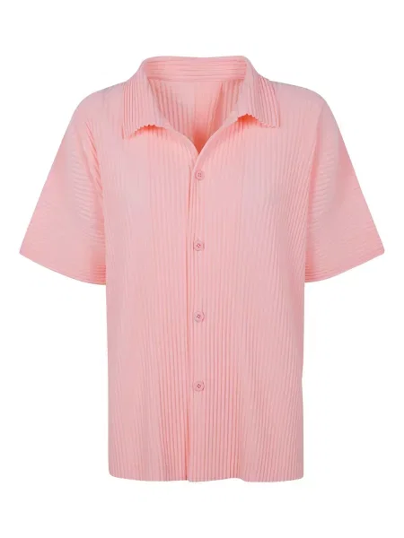 Plisovaná košile Homme Plissé Issey Miyake růžová