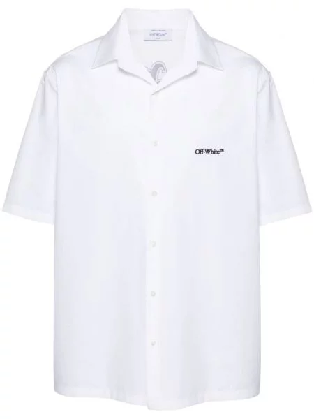 Cămașă Off-white din poplin alb