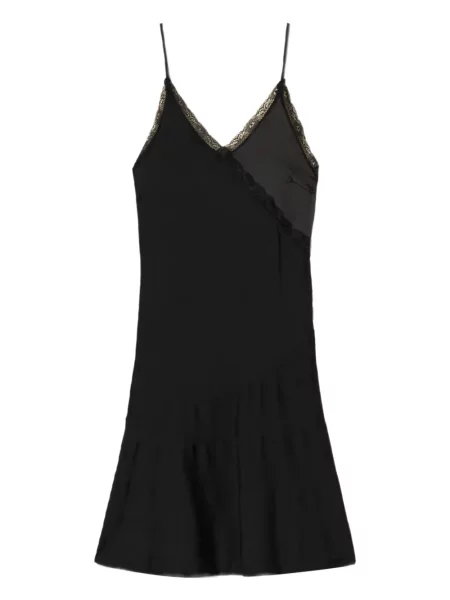 Rochie Twinset din dantelă de costum negru