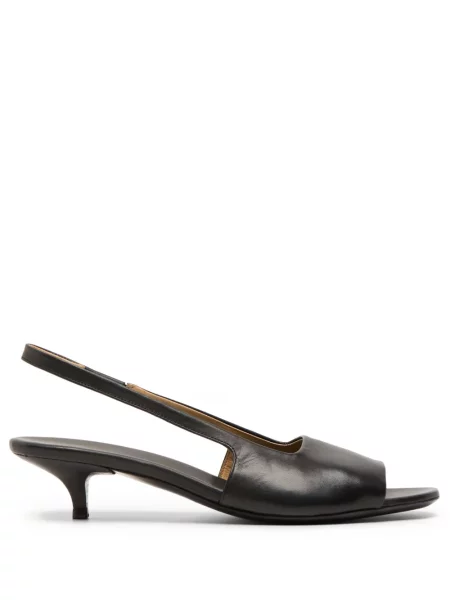 Sandale Marsell din piele slingback negru