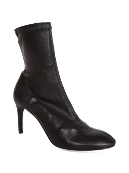 Botine Del Carlo din piele negru