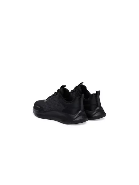 Calvin Klein Sneakersy Light Eva Runn Laceup Aop Čierna biela