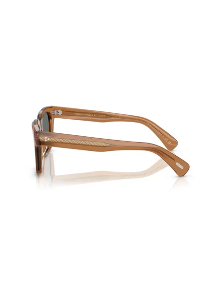 Okulary przeciwsłoneczne Oliver Peoples brązowe