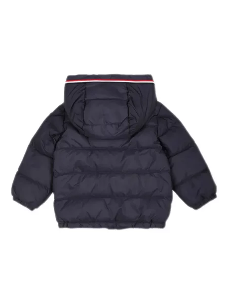 Kurtka dziecięca Moncler Enfant niebieska