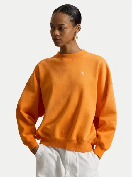 Polo Ralph Lauren Jopa Oranžna Oversize bela
