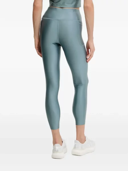 Leggings Under Armour cu autograf albastru