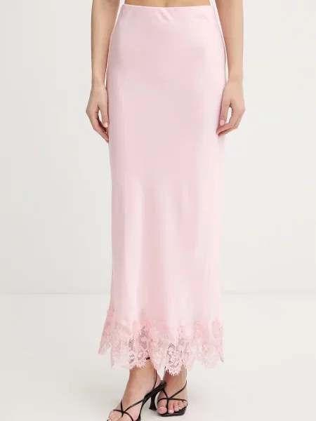 Bardot spódnica różowa