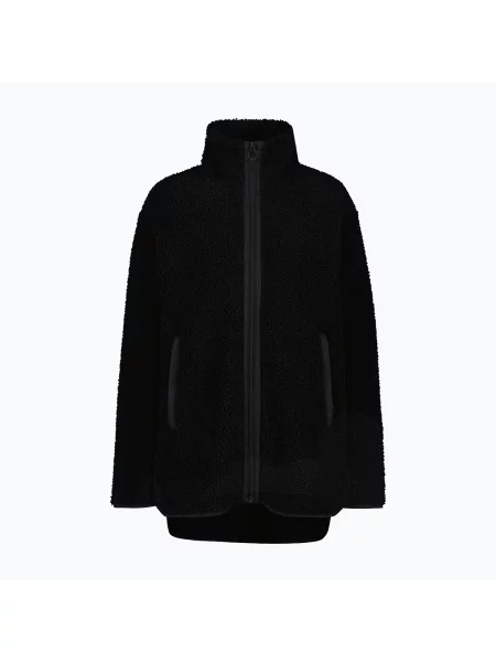 Női dzseki CMP Long Teddy Highloft black. Méret: 36 fekete