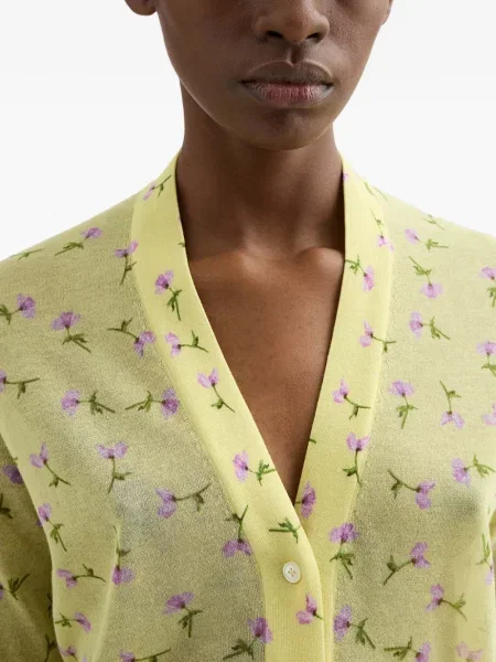 Cardigan Jil Sander galben