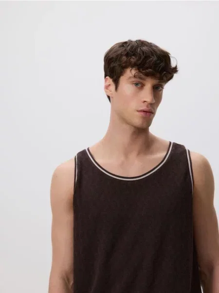 Cămașă Reserved maro