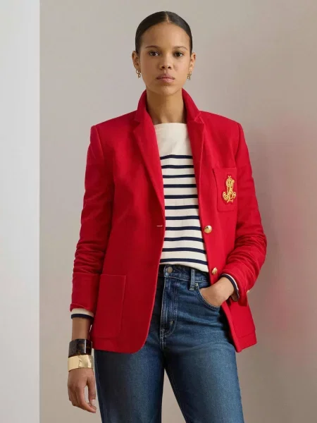 LAUREN RALPH LAUREN Sacou ANFISA roșu