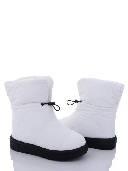Stilli Чоботи дутики Комбінований верх білий