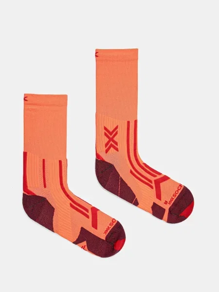 X-socks Κάλτσες Trailrun Perform Crew κόκκινο