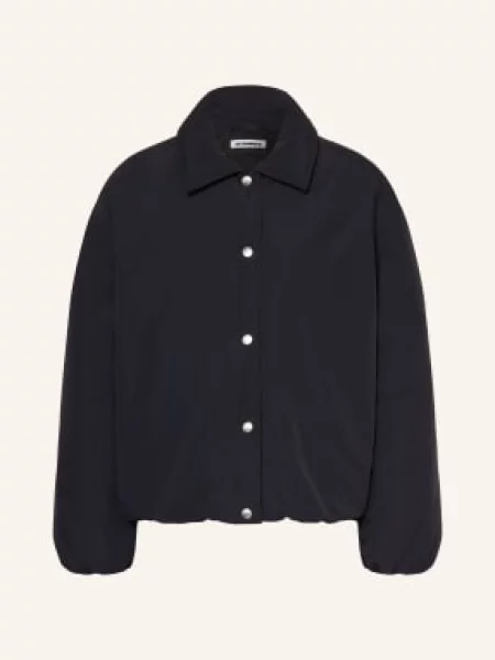 Jil Sander Péřová Bunda černá
