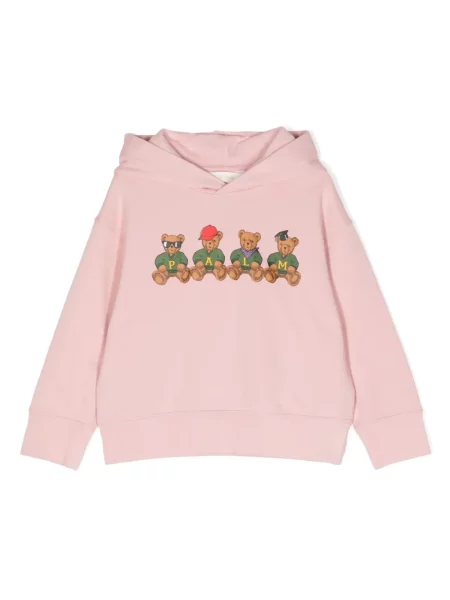 Bluza z kapturem dziecięca Palm Angels różowa