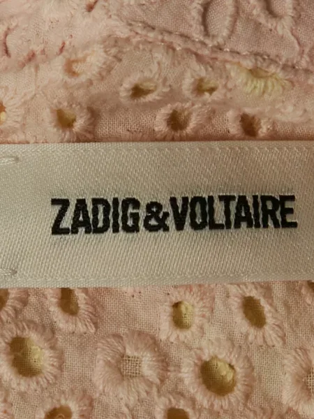 Μίντι φόρεμα Zadig&voltaire με σχέδιο παραλλαγής ροζ