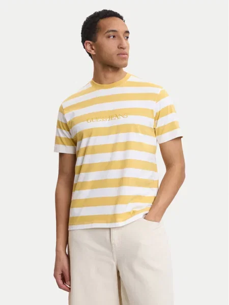 Guess Jeans T-Shirt κίτρινο