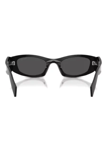 Ochelari de soare Prada Eyewear cu imprimeu geometric negru