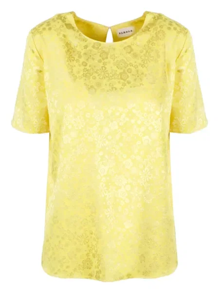 Bluză P.a.r.o.s.h. cu model floral galben