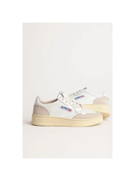 Sneakersy Autry skórzane białe