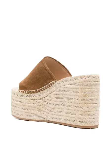 Espadrile Gianvito Rossi din piele de căprioară maro