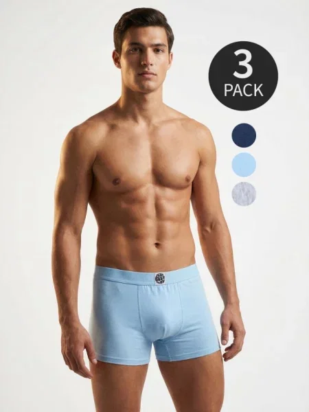 Sinsay bokserki Long 3 pack szary